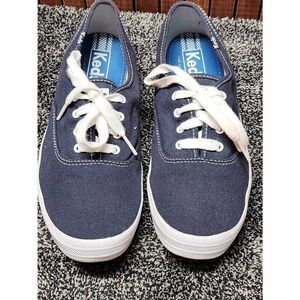 Keds Women Size 9.0 M Blue Fashion Sneakers Fabric #A75